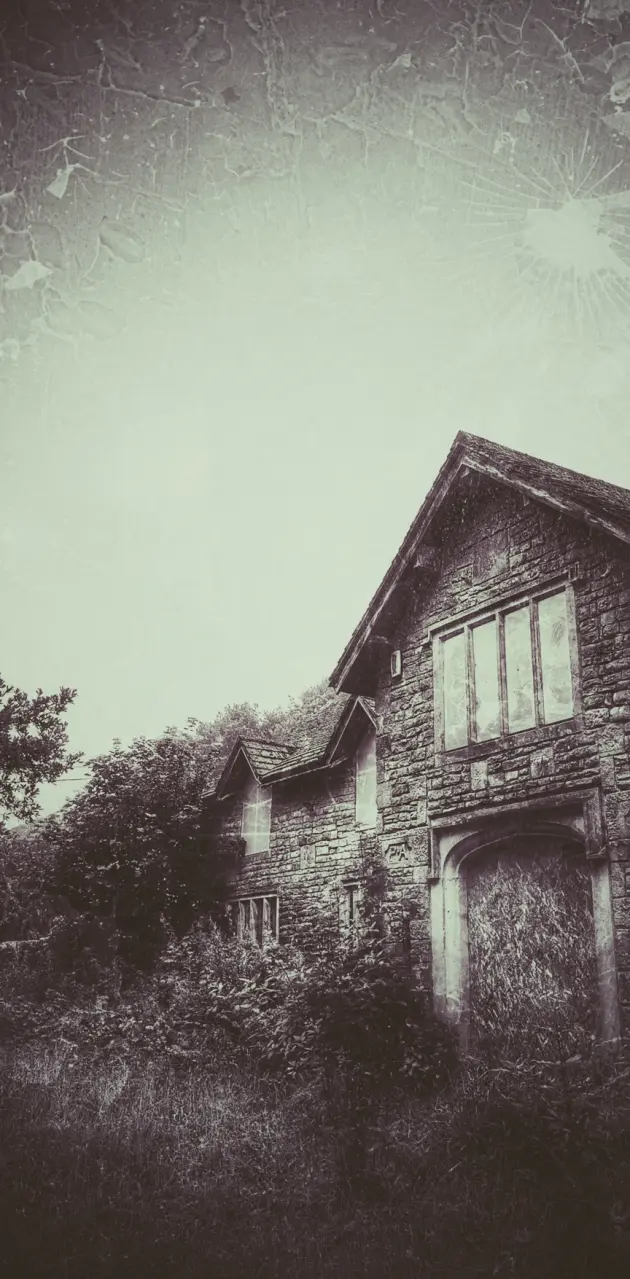 Spooky abandoned house