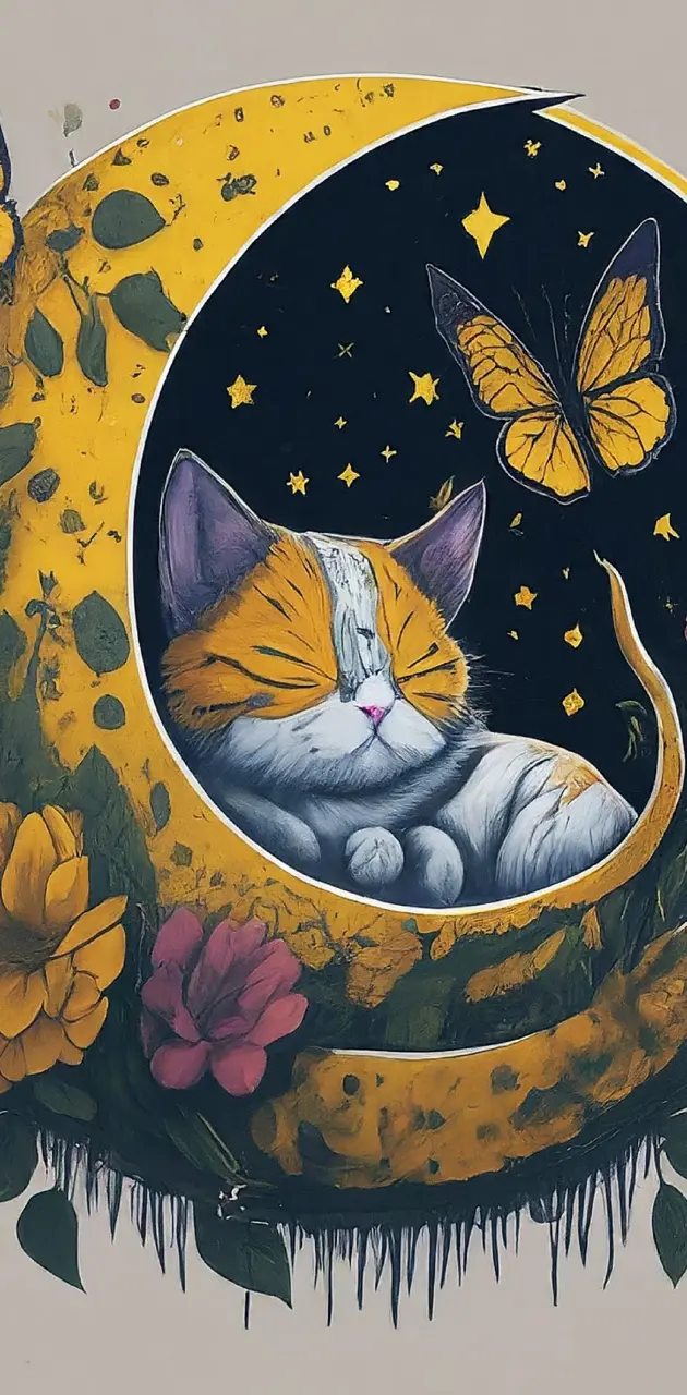 cute cat art