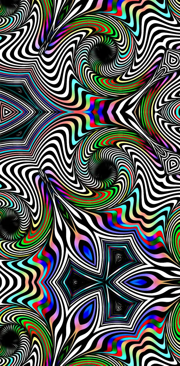 trippy pattern