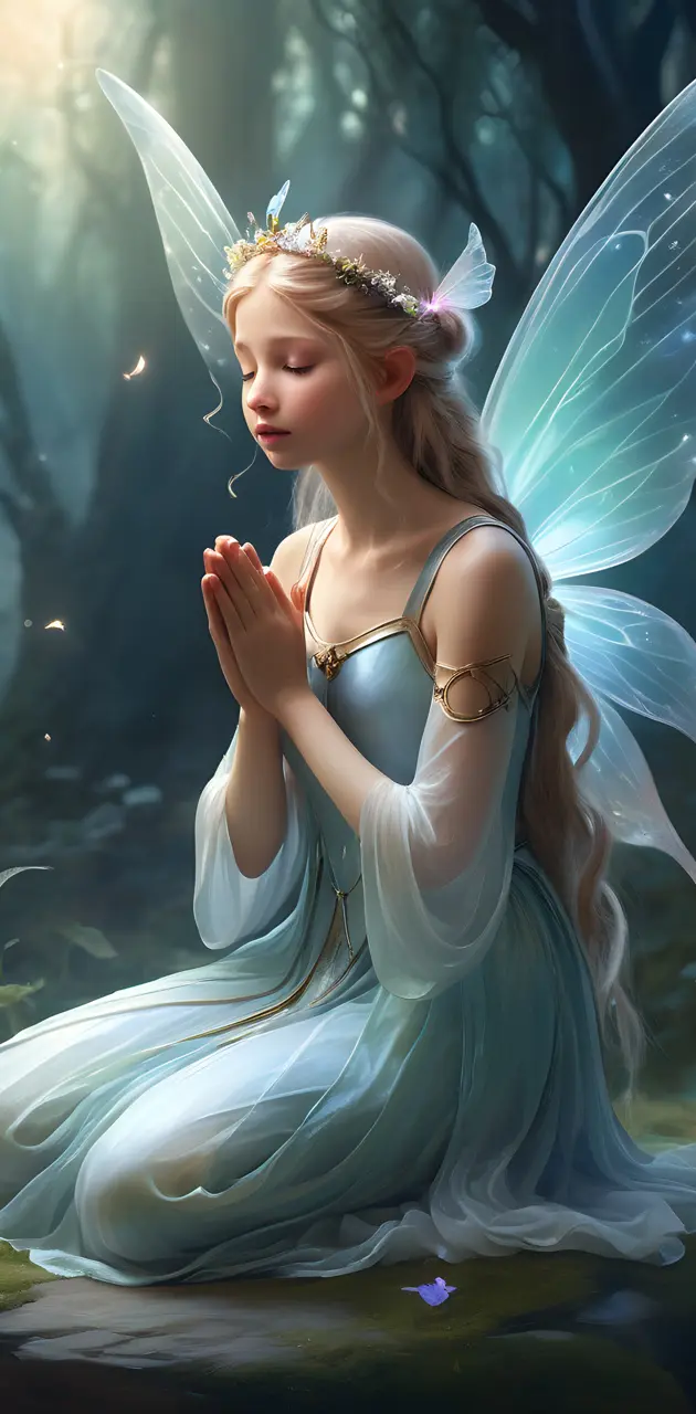 praying fairy