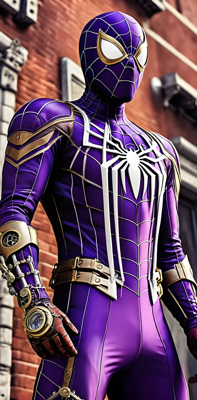 purple spider-man 8