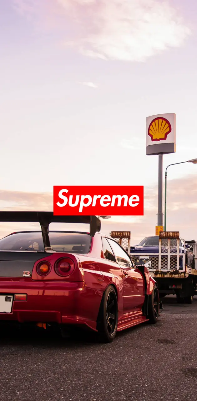 wallpaper supreme car