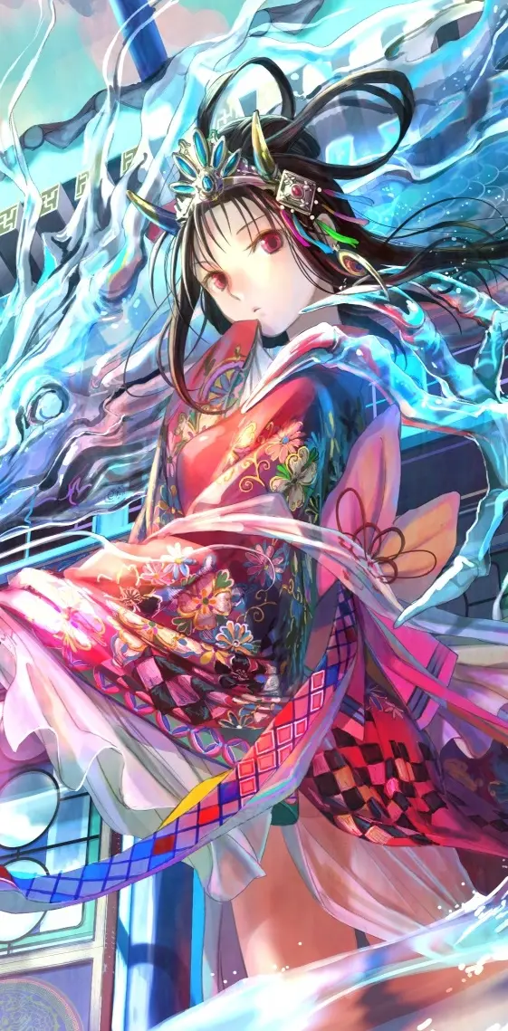 Anime Girl Dragon