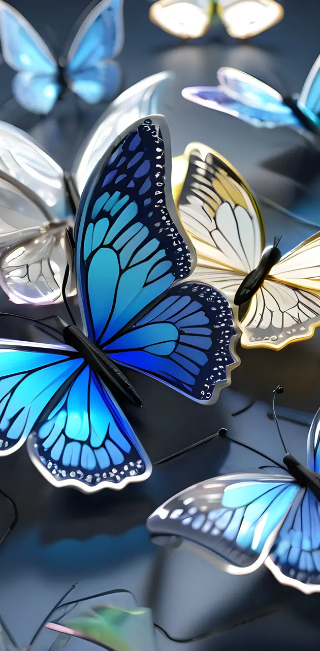 blue mariposa