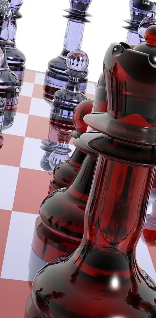 Glass Chess 3d