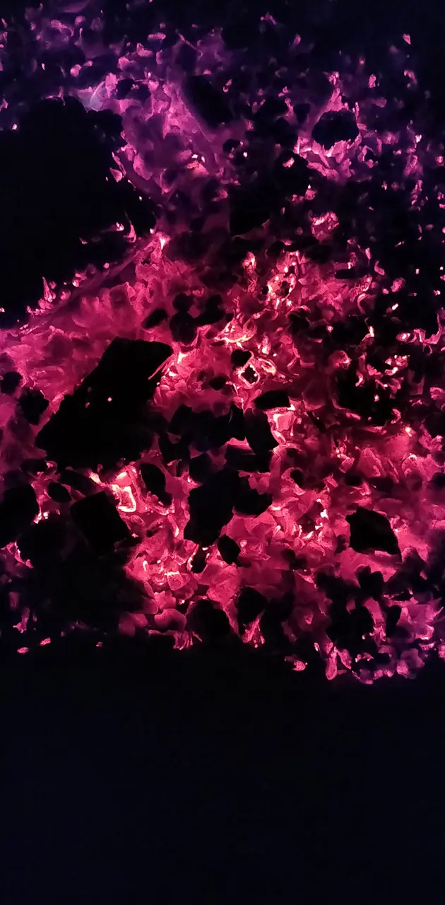 Purple Fire coals