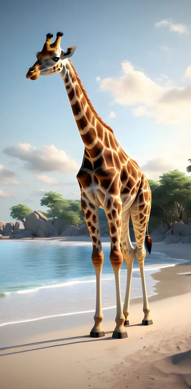 giraffe beach
