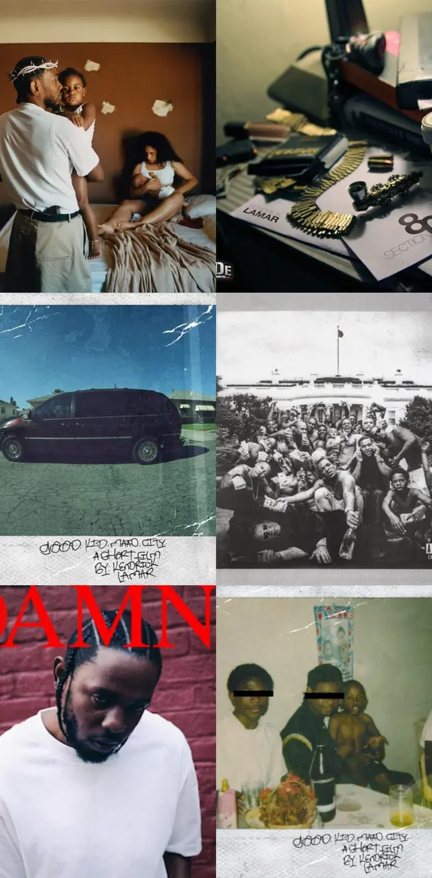 Kendrick Lamar- Albums