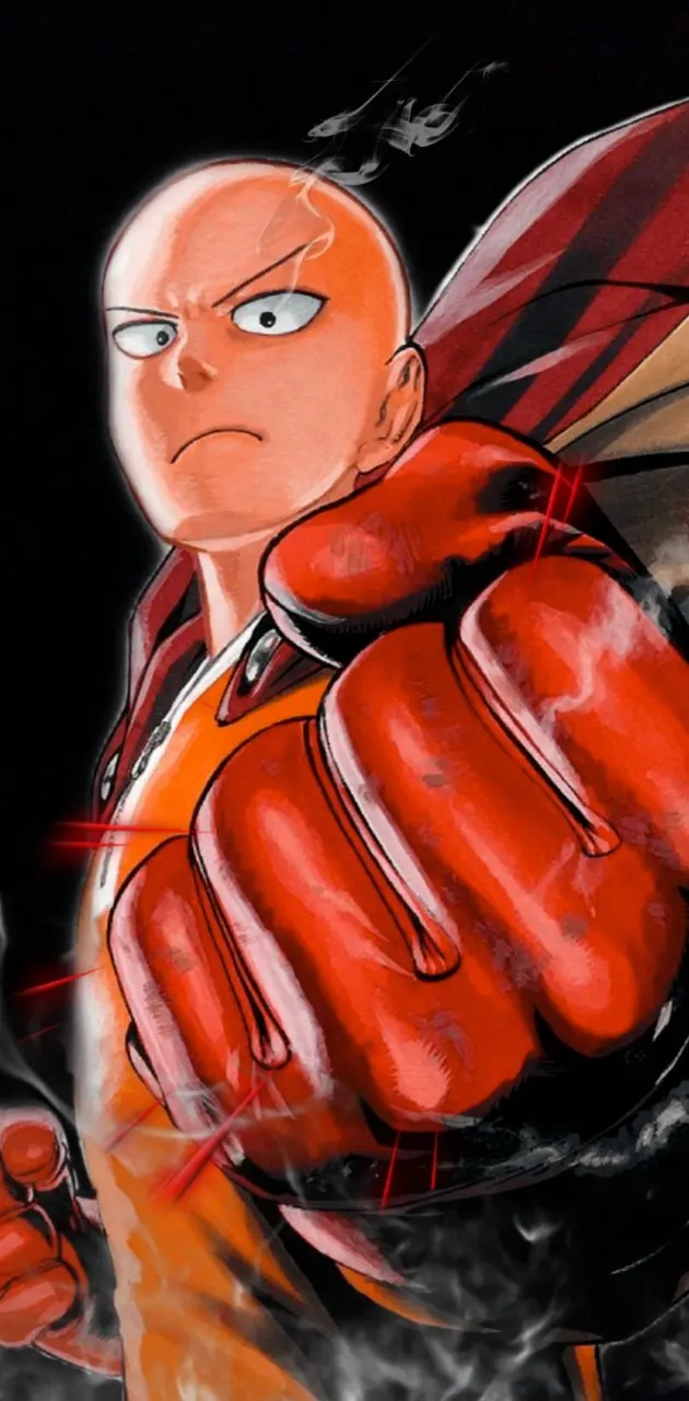 One-Punch Man Saitama Art Wallpapers - Anime Wallpaper iPhone