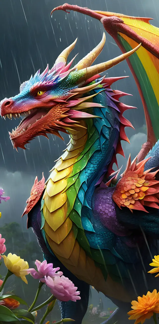 Rainbow dragon