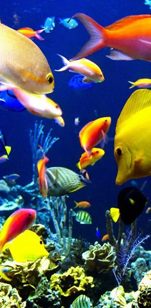 Fishes underwater