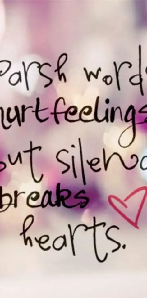 Silence Breaks Heart