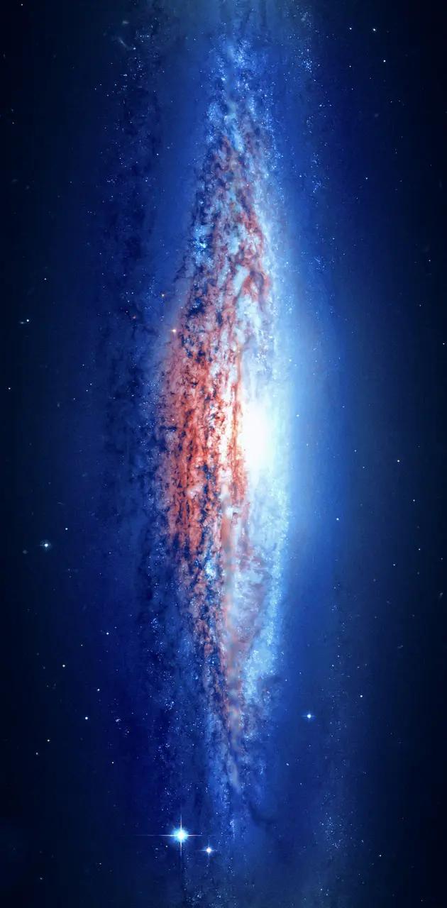Blue Space Galaxy