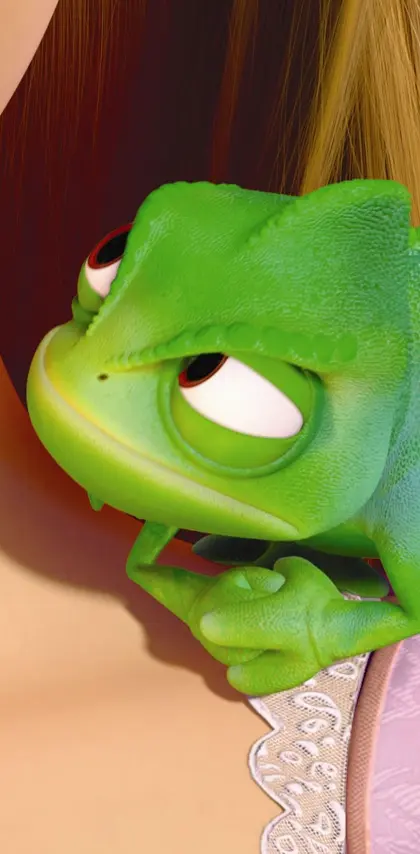 Download Tangled Pascal The Chameleon Wallpaper