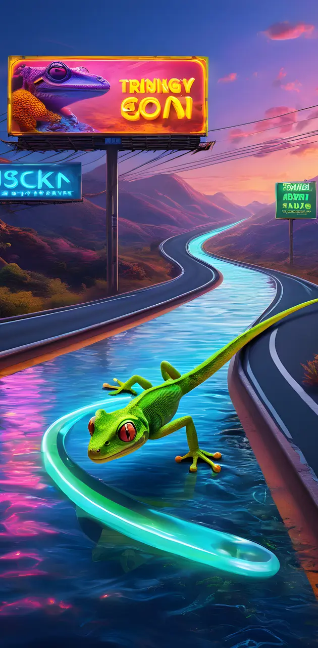 gecko billboard
