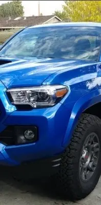 Blue Toyota 