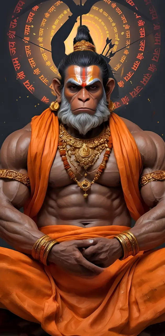 lord Hanuman 4k wallpaper 