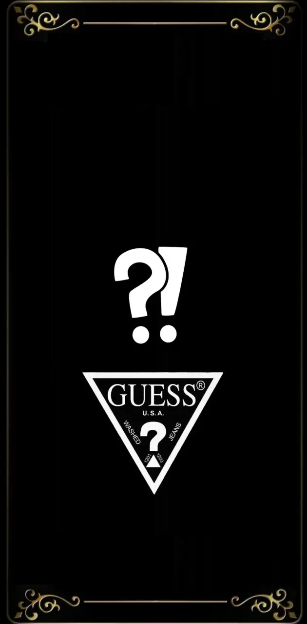 Guess wallpaper by CatalinOprea - Download on ZEDGE™ | e3a3