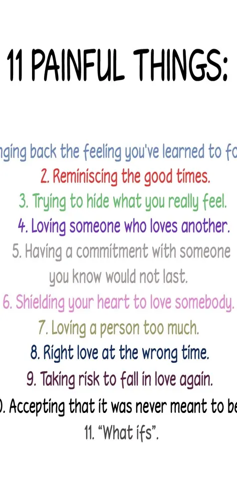 11 Painful Things