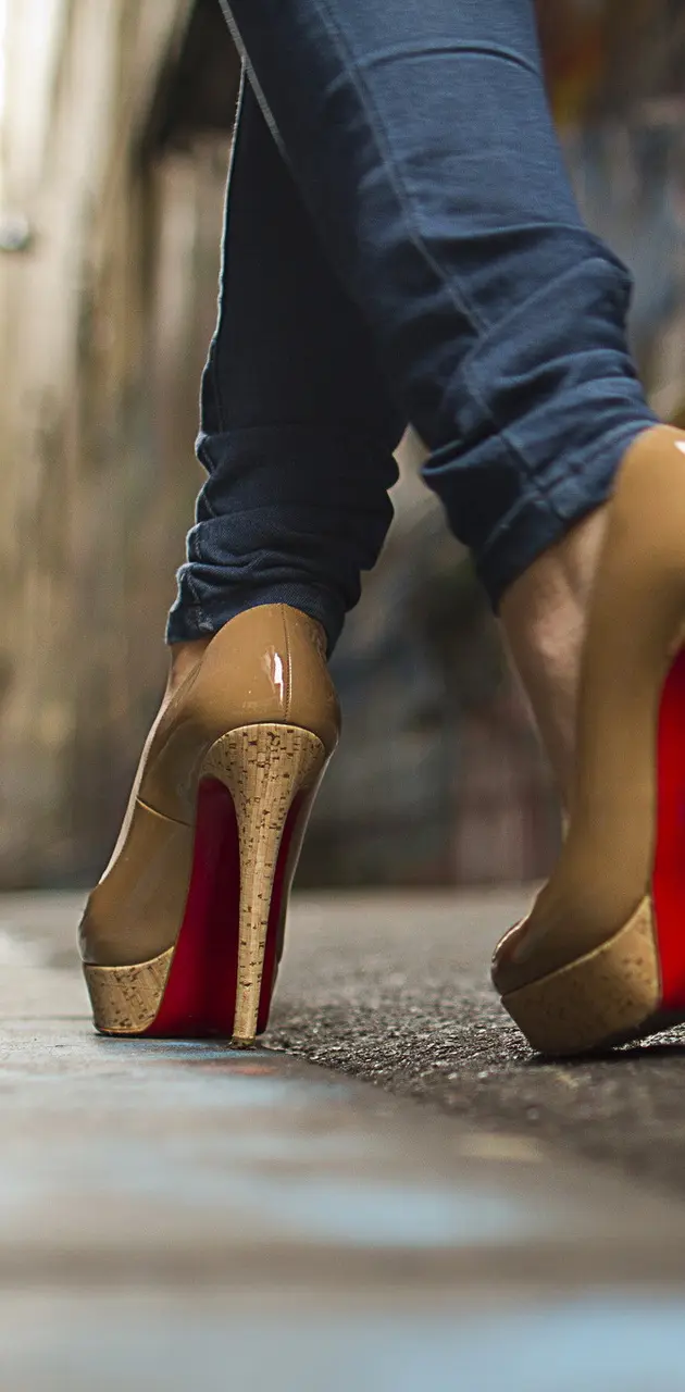 Girl in heels