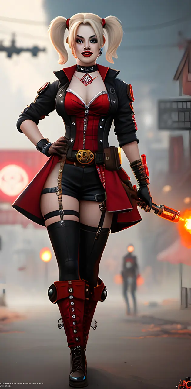 Steampunk Harley Quinn