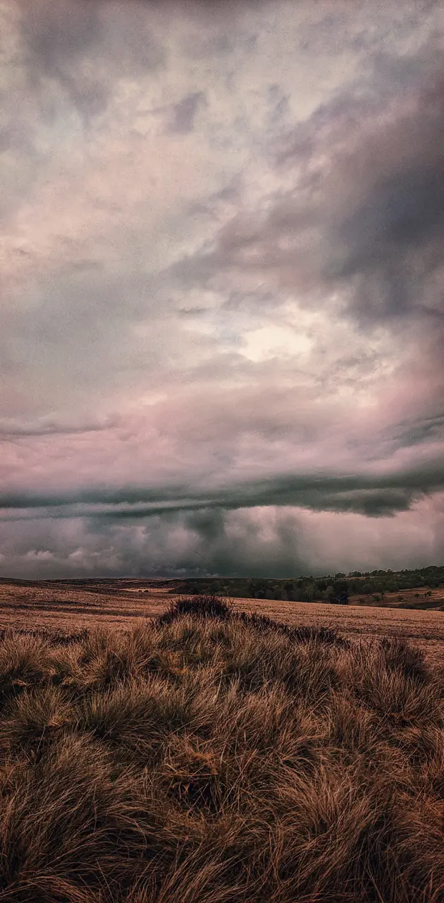 Stormy Heather clouds 