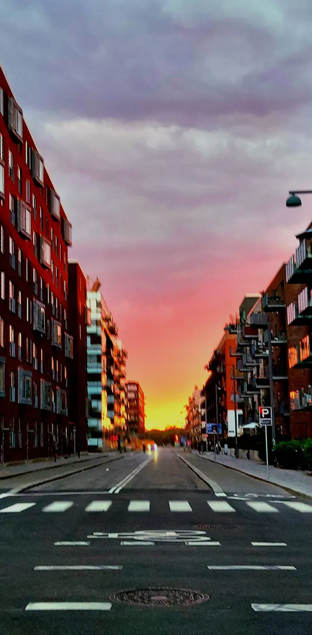 Street Sunset