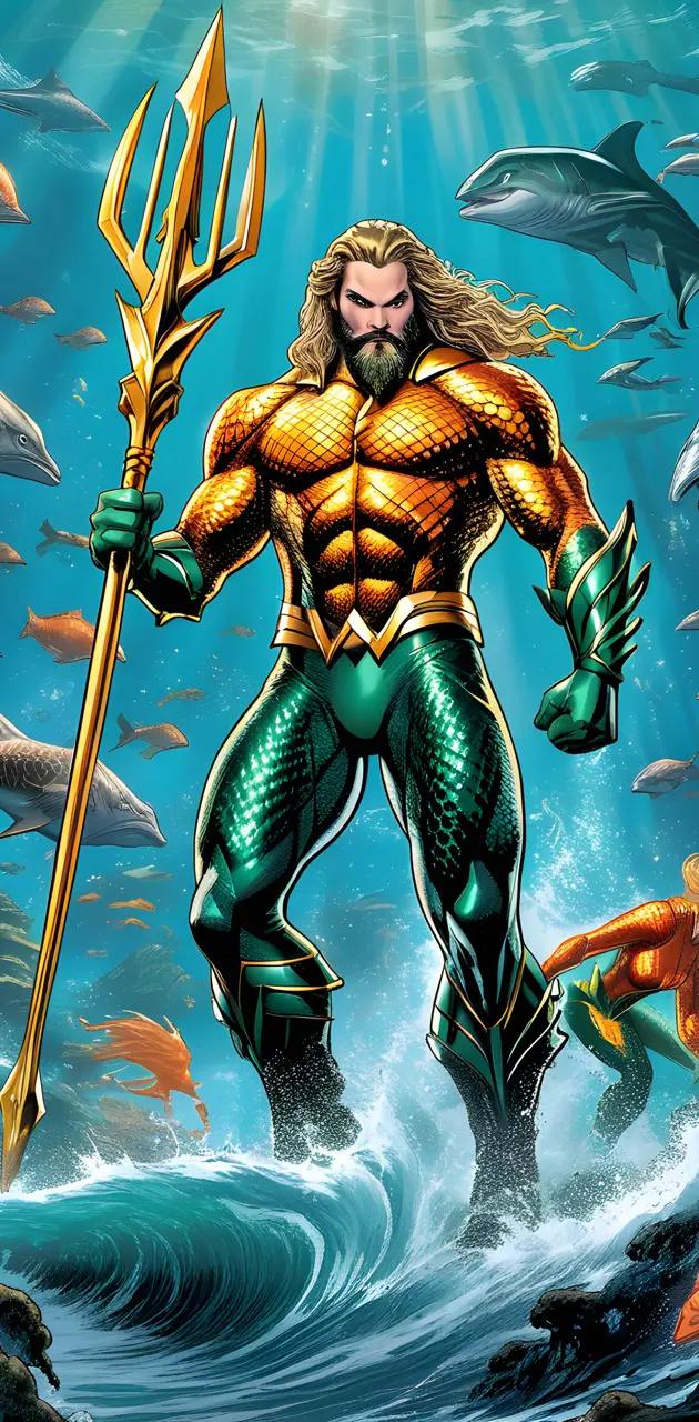 a comic book version of Aquaman