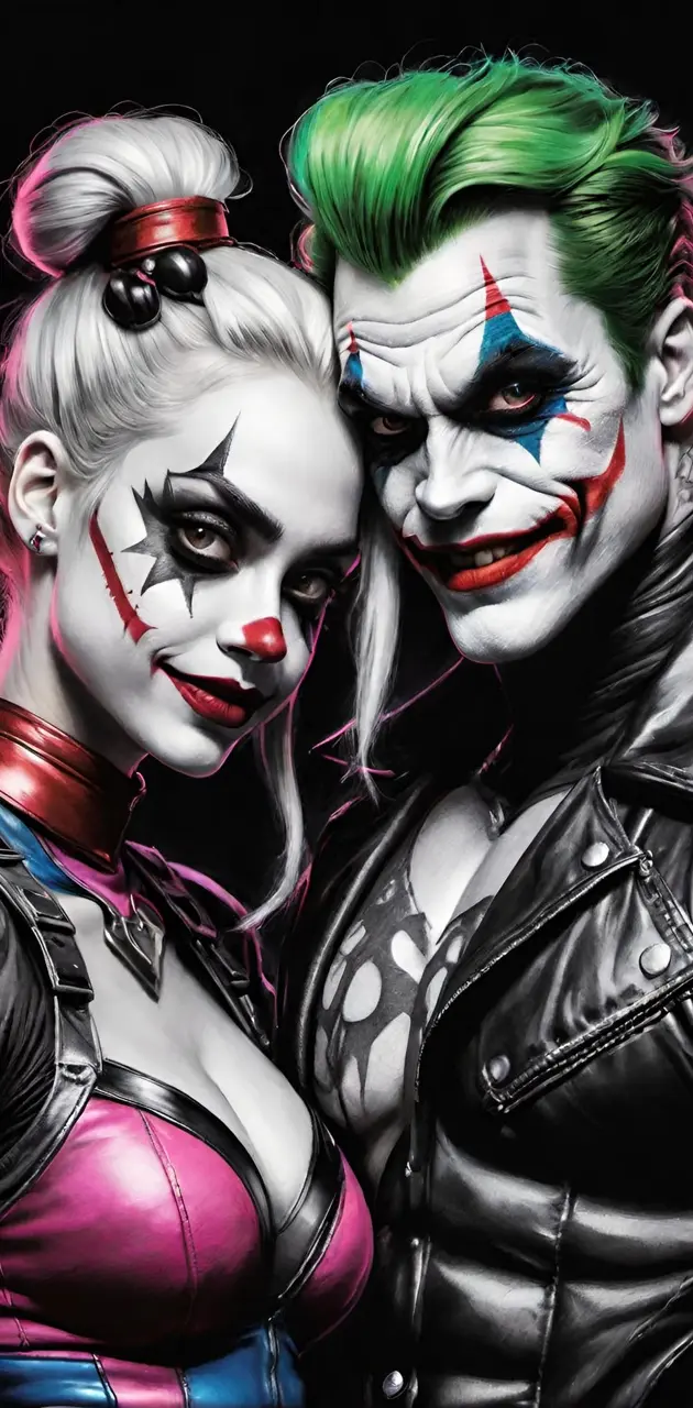 Harley Quinn & The Joker 