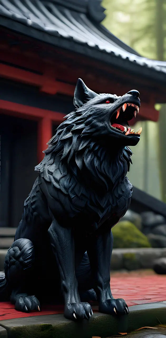 the Black wolf