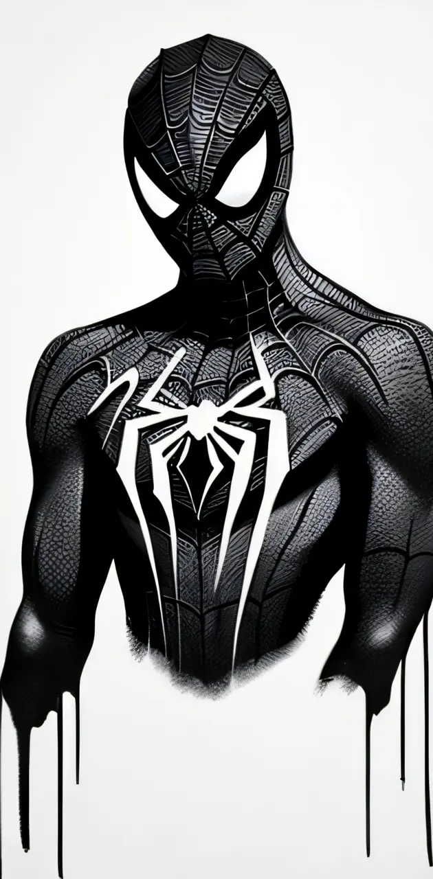 spiderman black