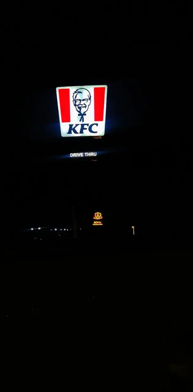 Night view KFC