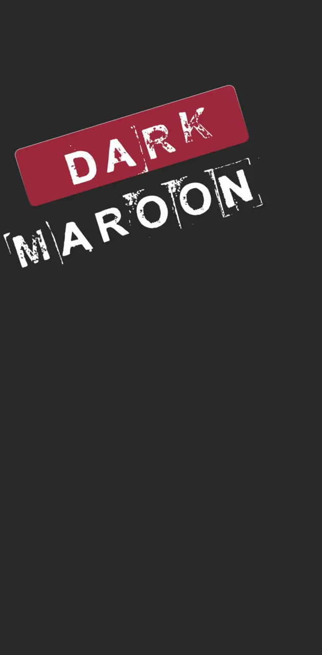Dark maroon