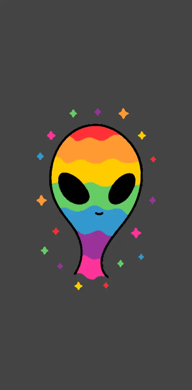 Alien Rainbow LGBT