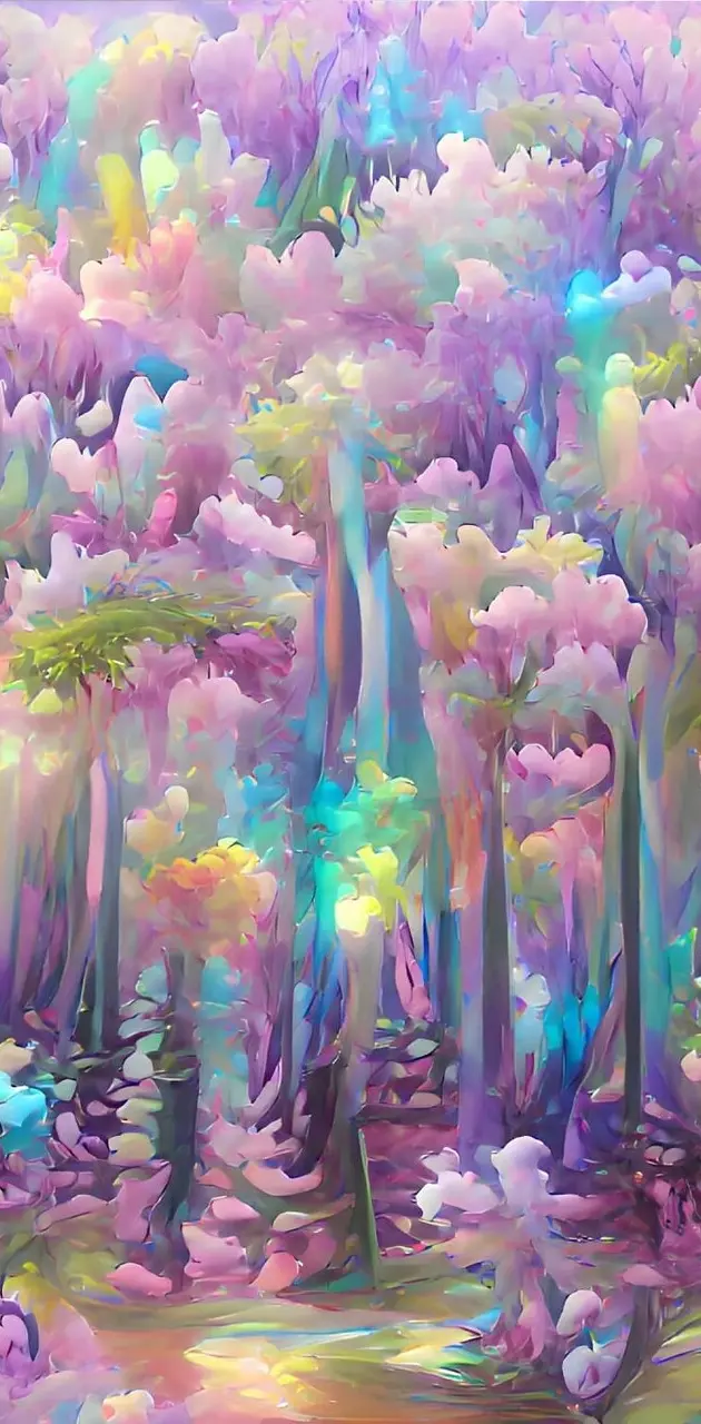 Electric Forest AI ART