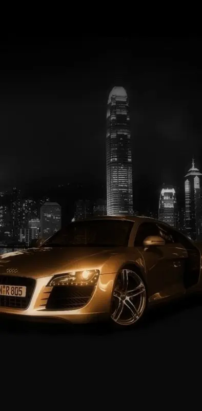 Audi R8 Gold