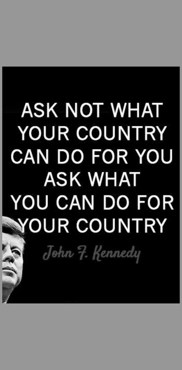 John F Kennedy Quote