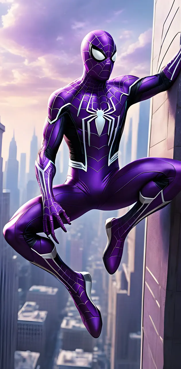 purple spider-man 1