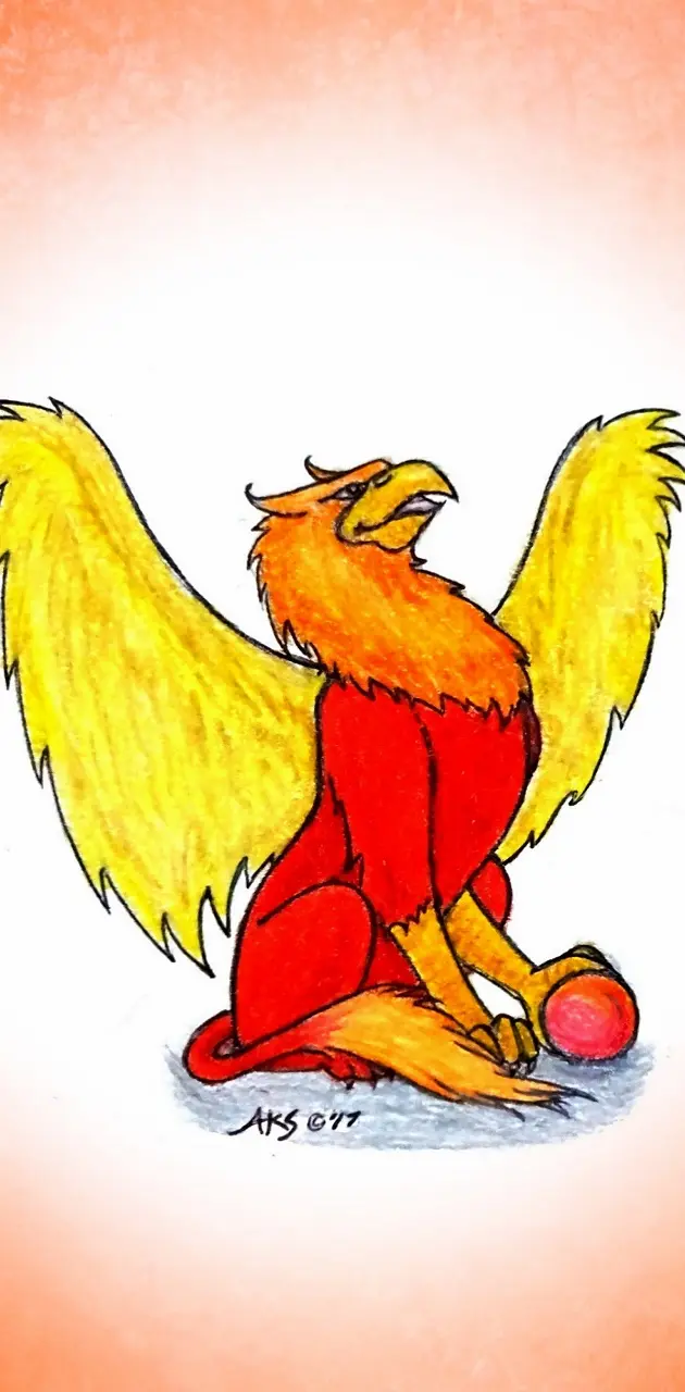 Red Griffin Gryphon