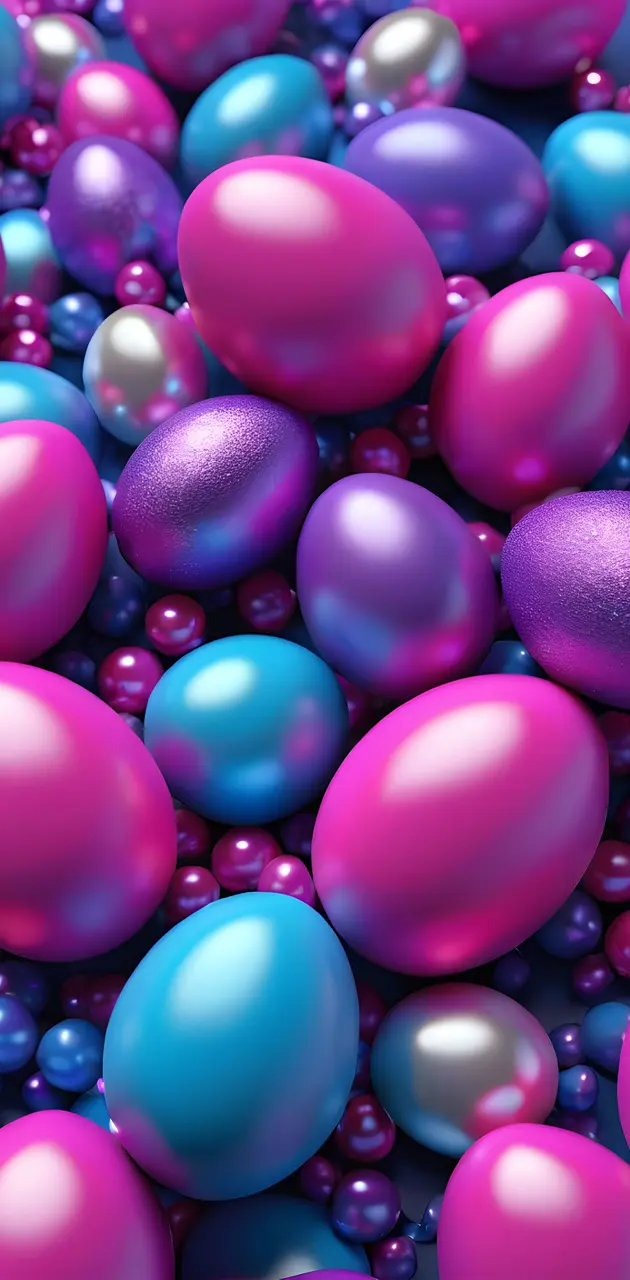 a pile of colorful balls