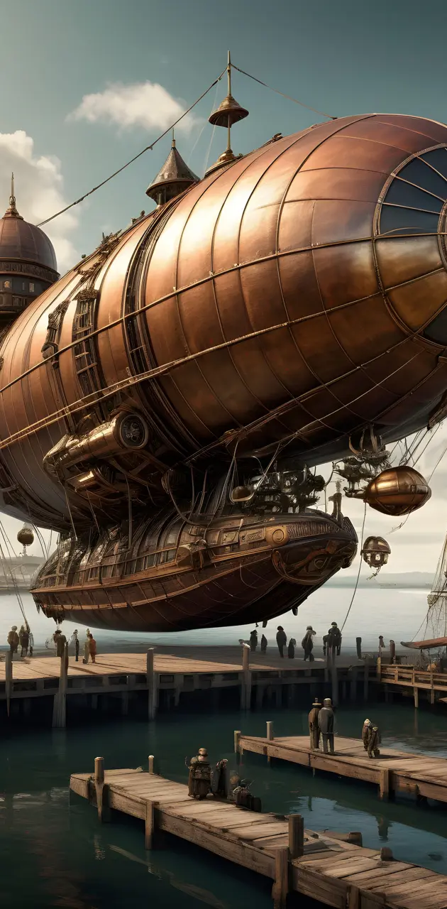 Steampunk Isabella's characters Airship transport and vehicles