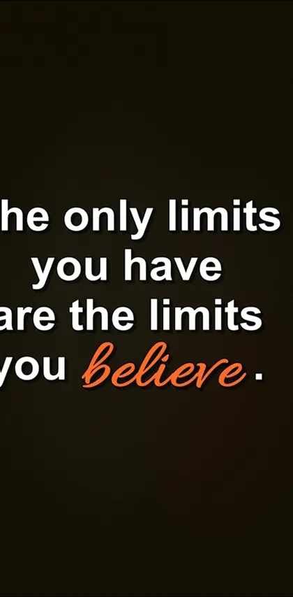 only limits