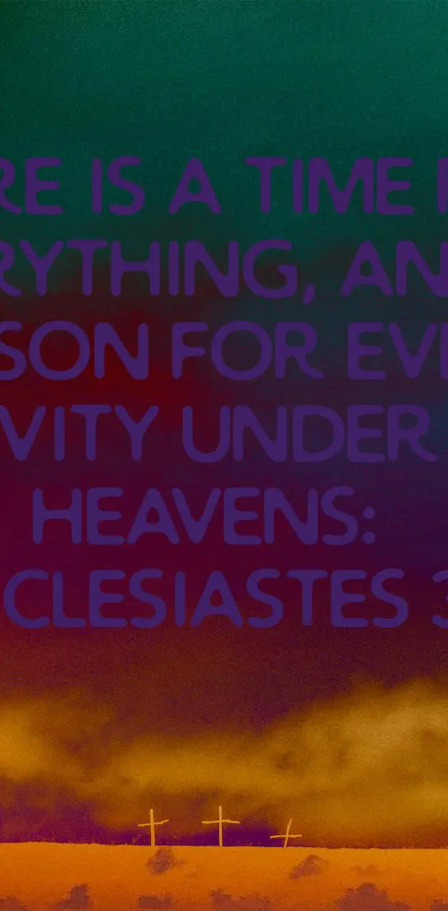 Ecclesiastes 3n1