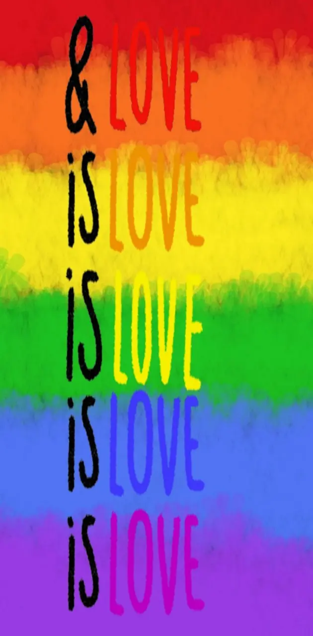 Rainbow Love Is 1