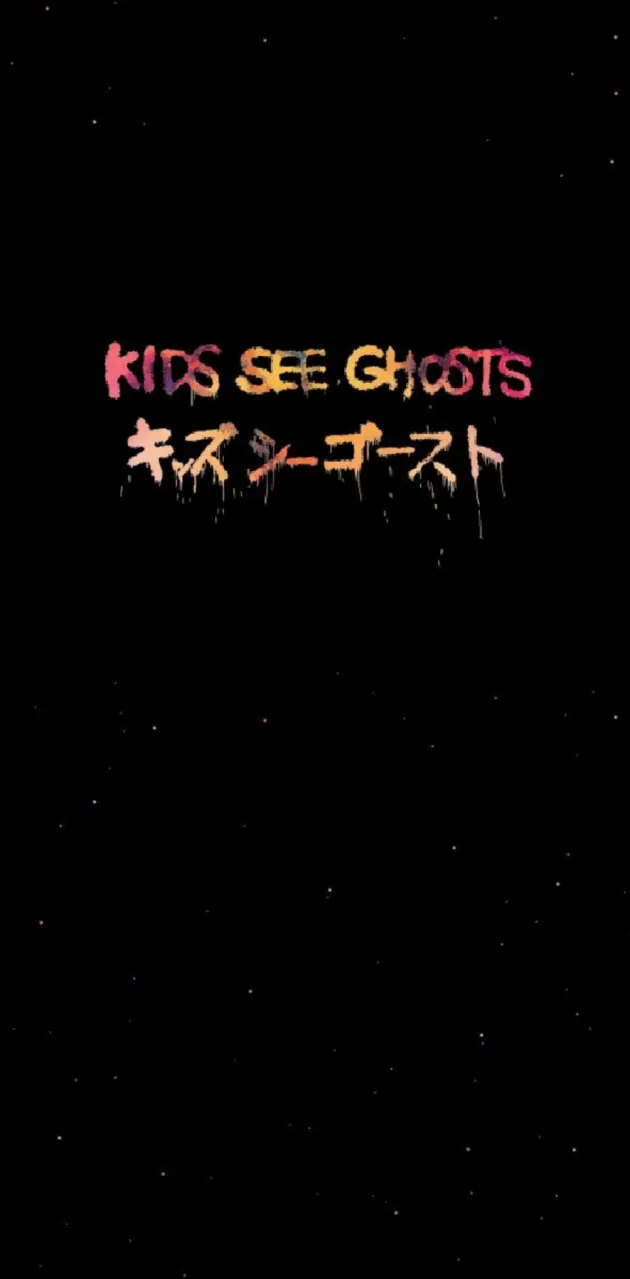 Kids see ghosts