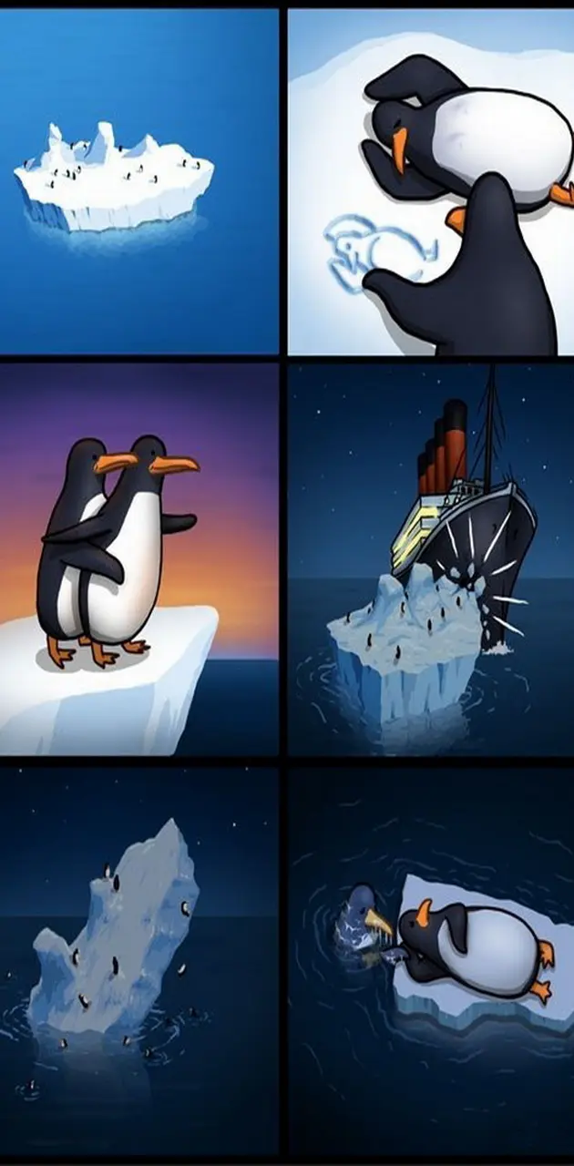 Titanic Penguins Ver