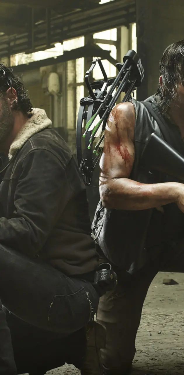 TWD Rick and Daryl