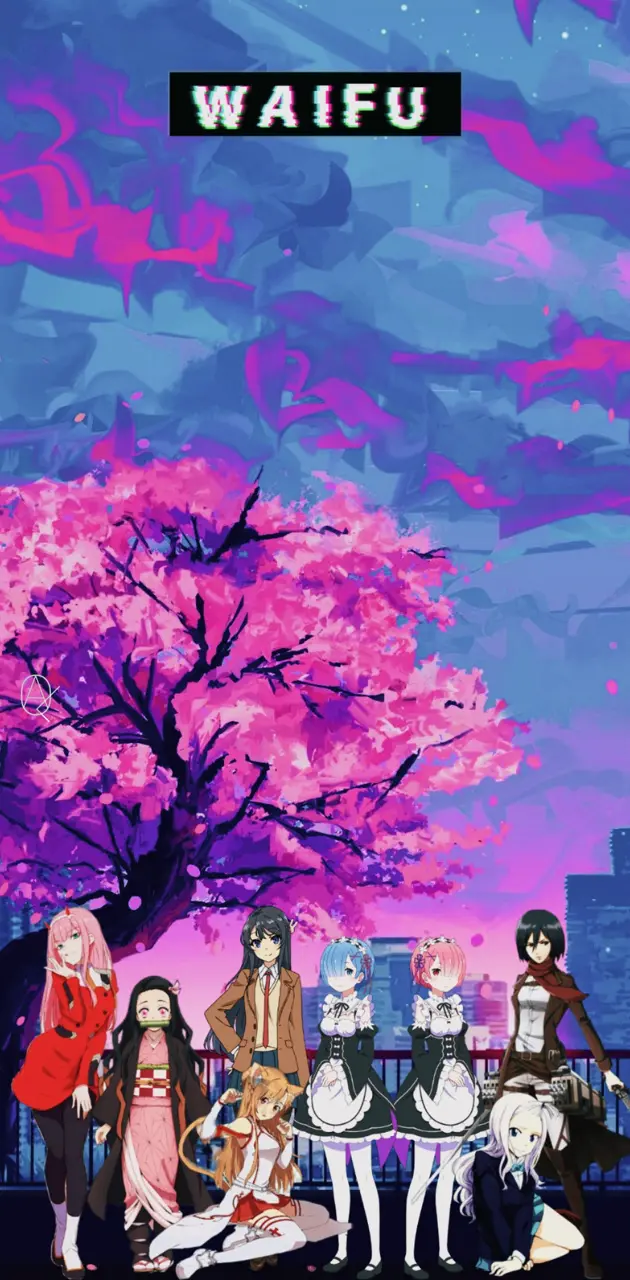 Download Anime Waifu Sword Art Online Asuna With Sword Wallpaper