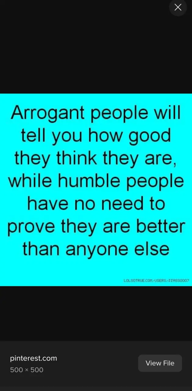 Arrogant liars