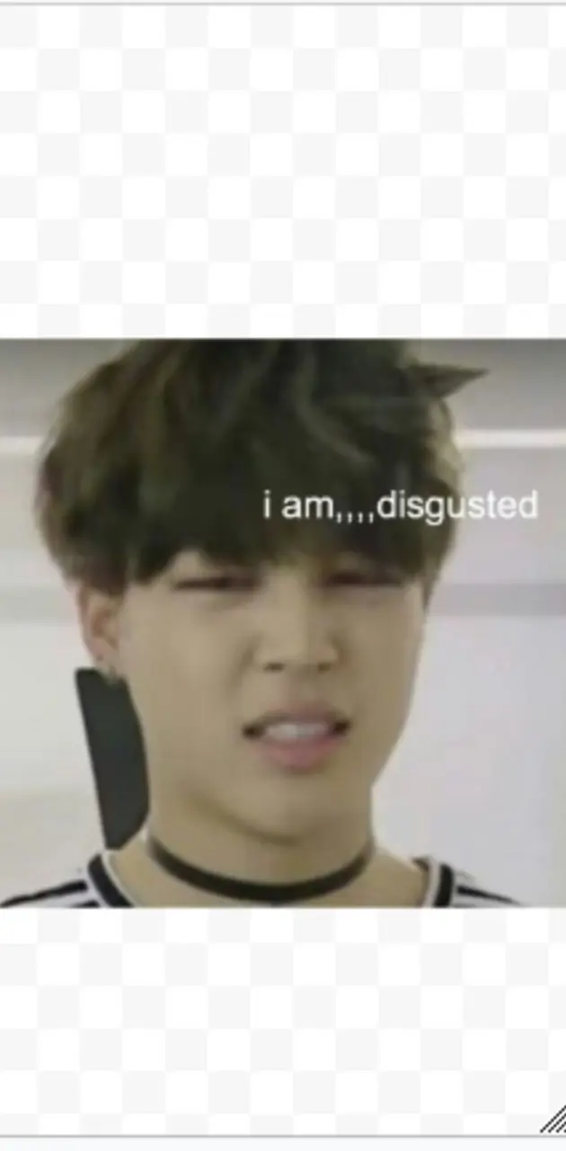 Jimin is Disgusted
